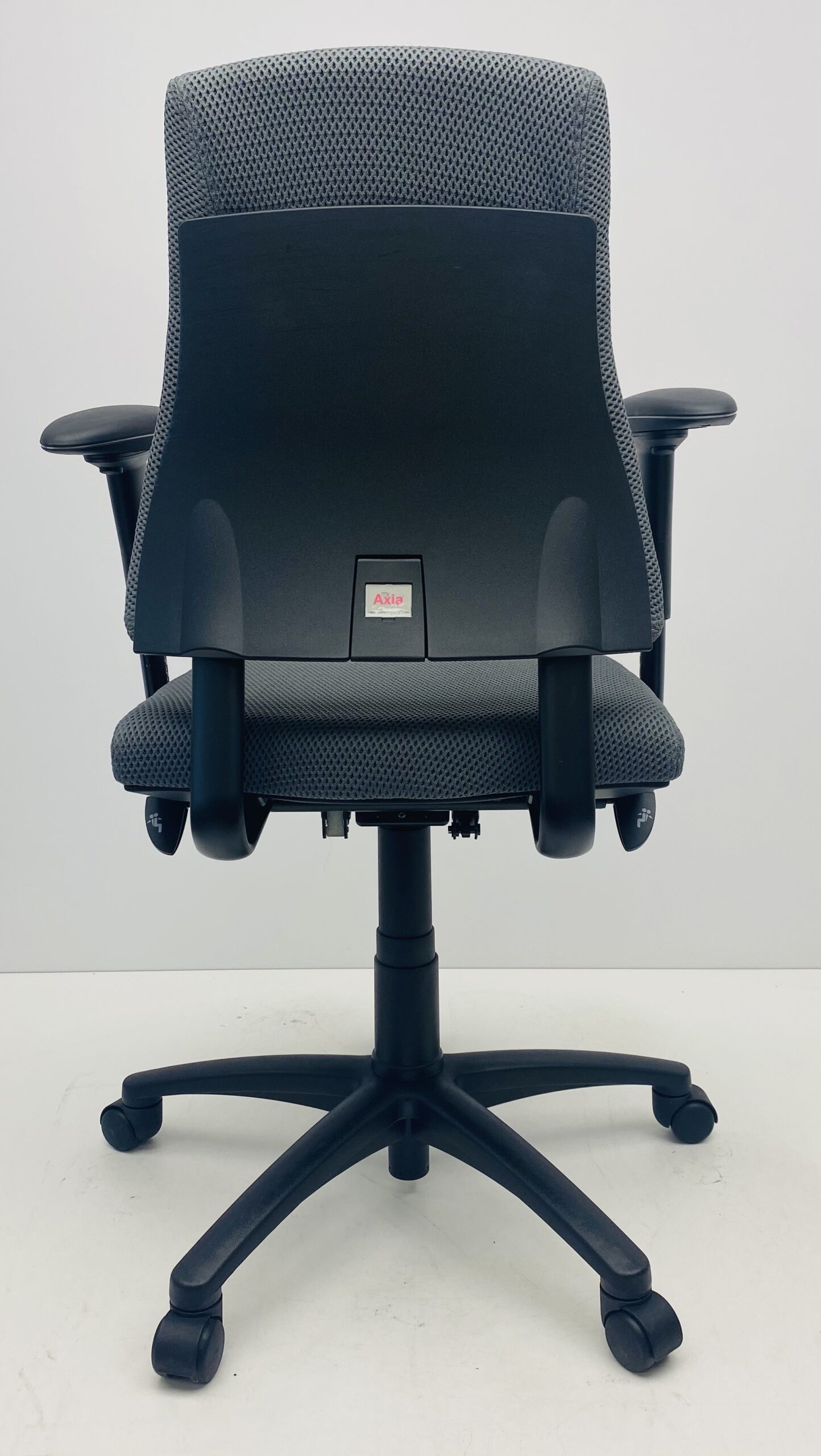 Bureaustoel BMA Axia Pro extra hoge rug grijs nieuwe stof