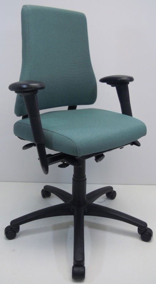 Bureaustoel BMA Axia Pro extra hoge rug groen