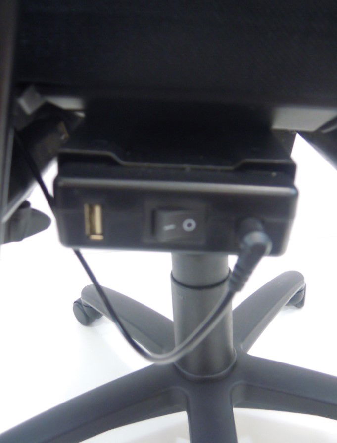 Bureaustoel BMA Axia pro met verwarming en accu