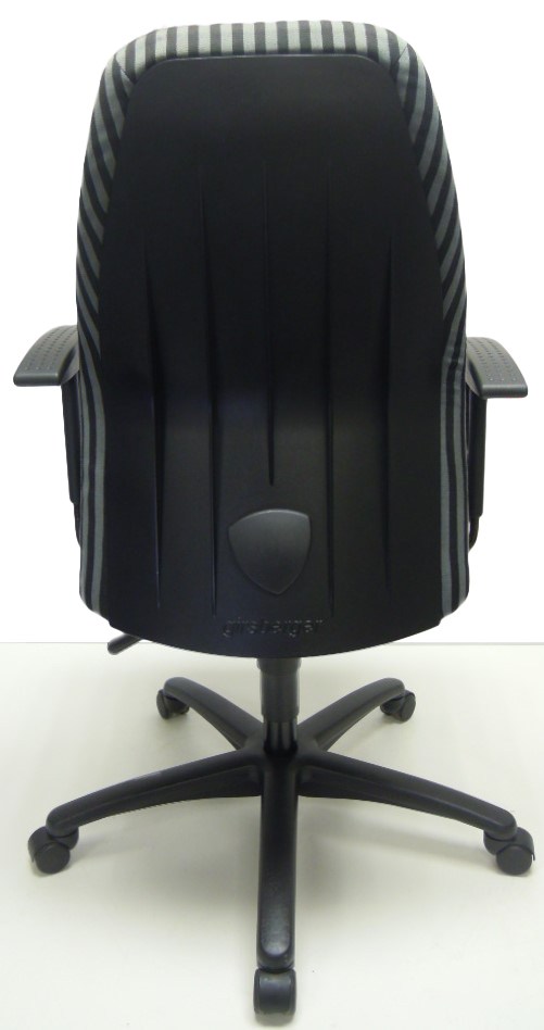 Bureaustoel Girsberger Zampano zwart verst. armleg.