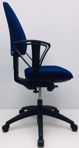 Bureaustoel Kinnarps 6000 Freefloat donkerblauw