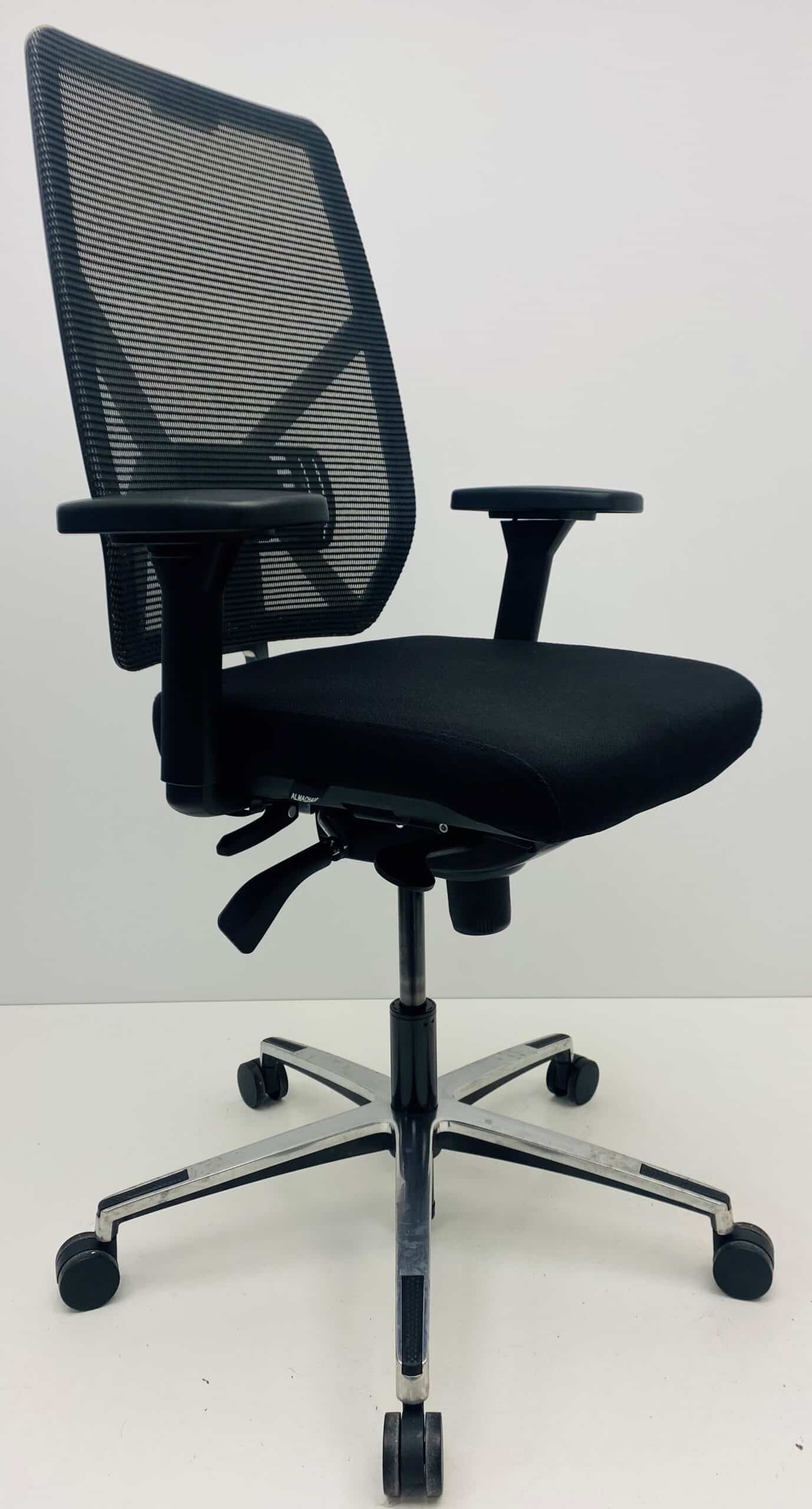 Bureaustoel Almachair Monaco zwart