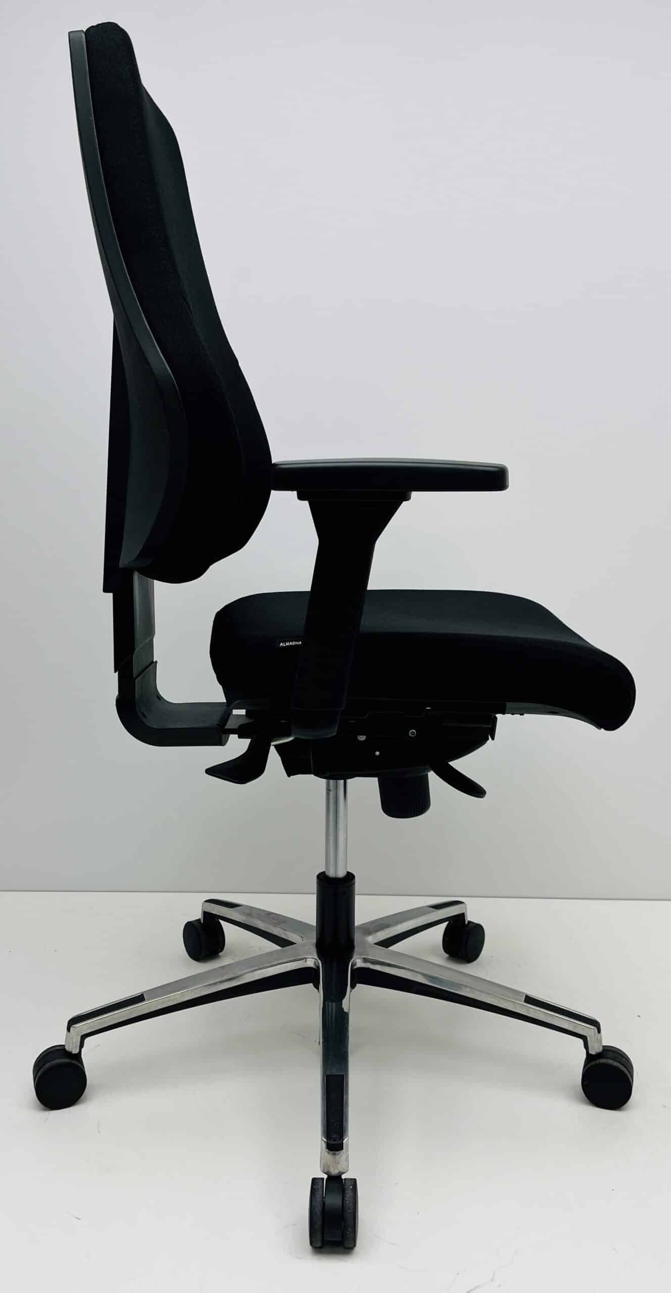 Bureaustoel Almachair Monza NPR 1813 zwart