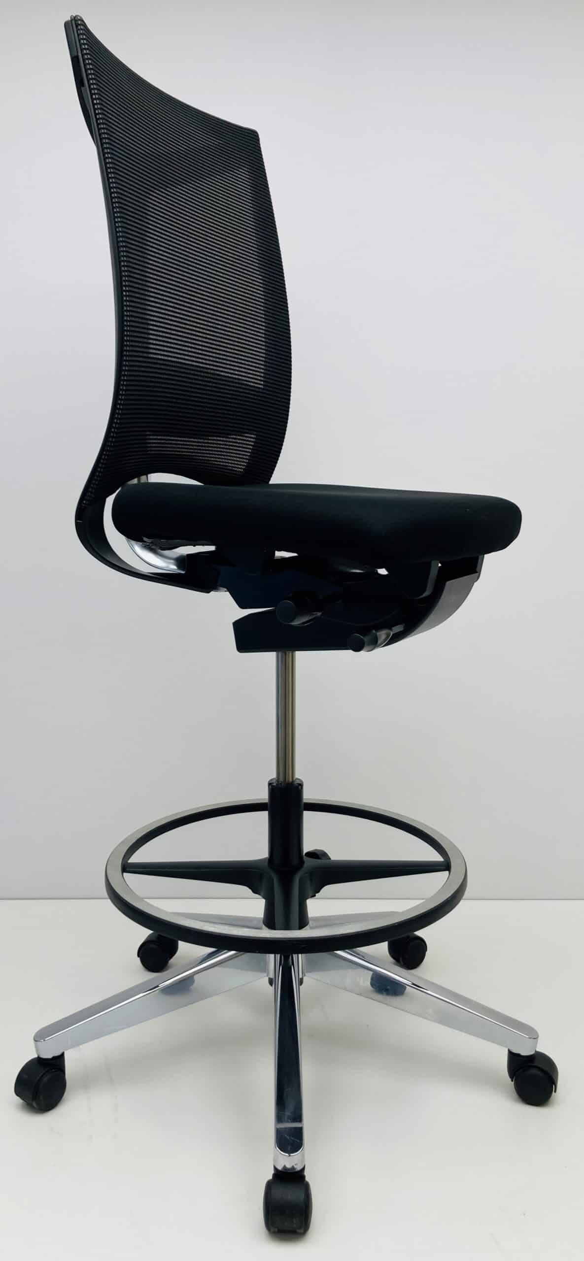 Kassastoel Comforto DX 88 zwart nieuwe stof