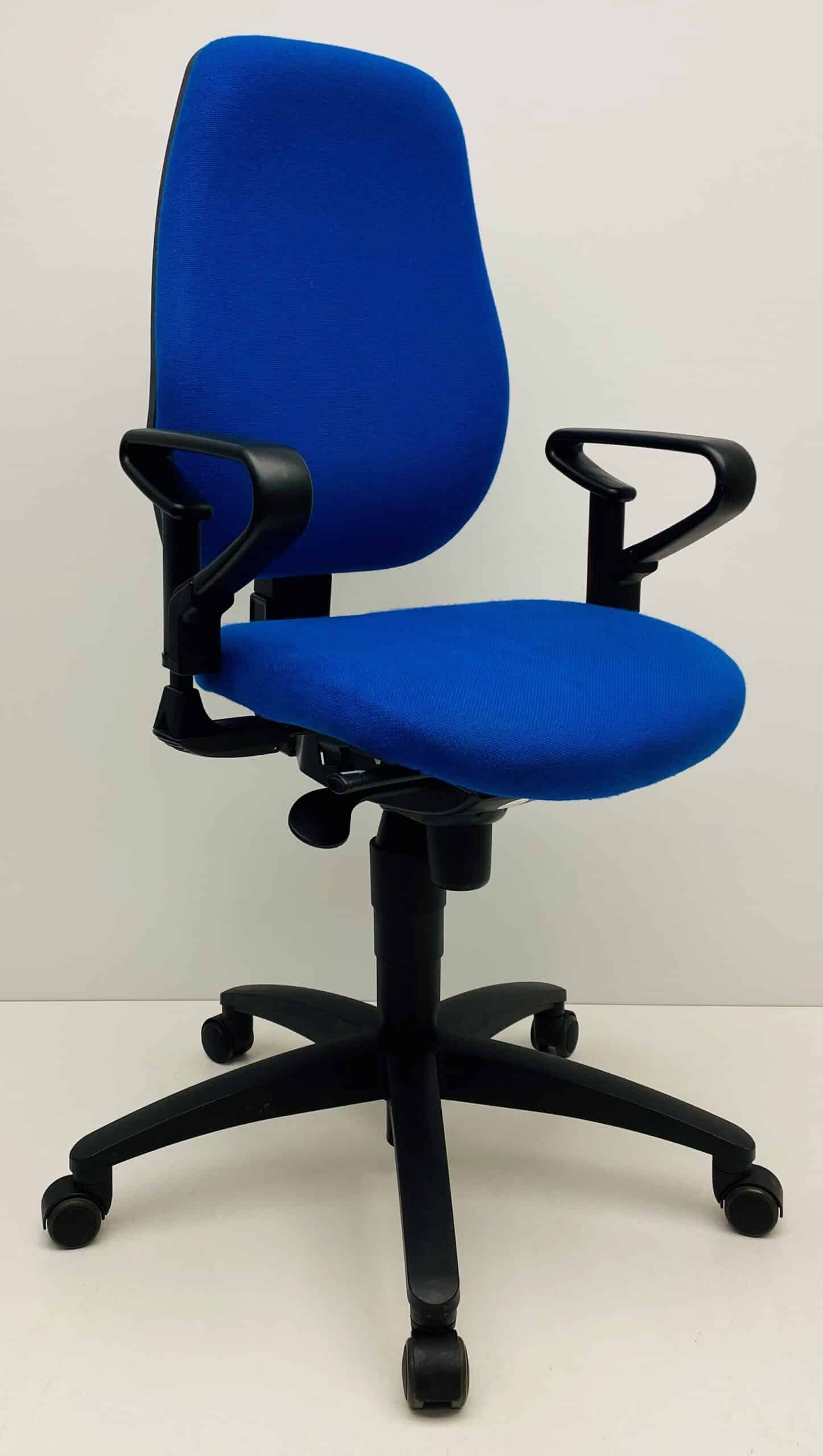 Bureaustoel Dauphin blauw