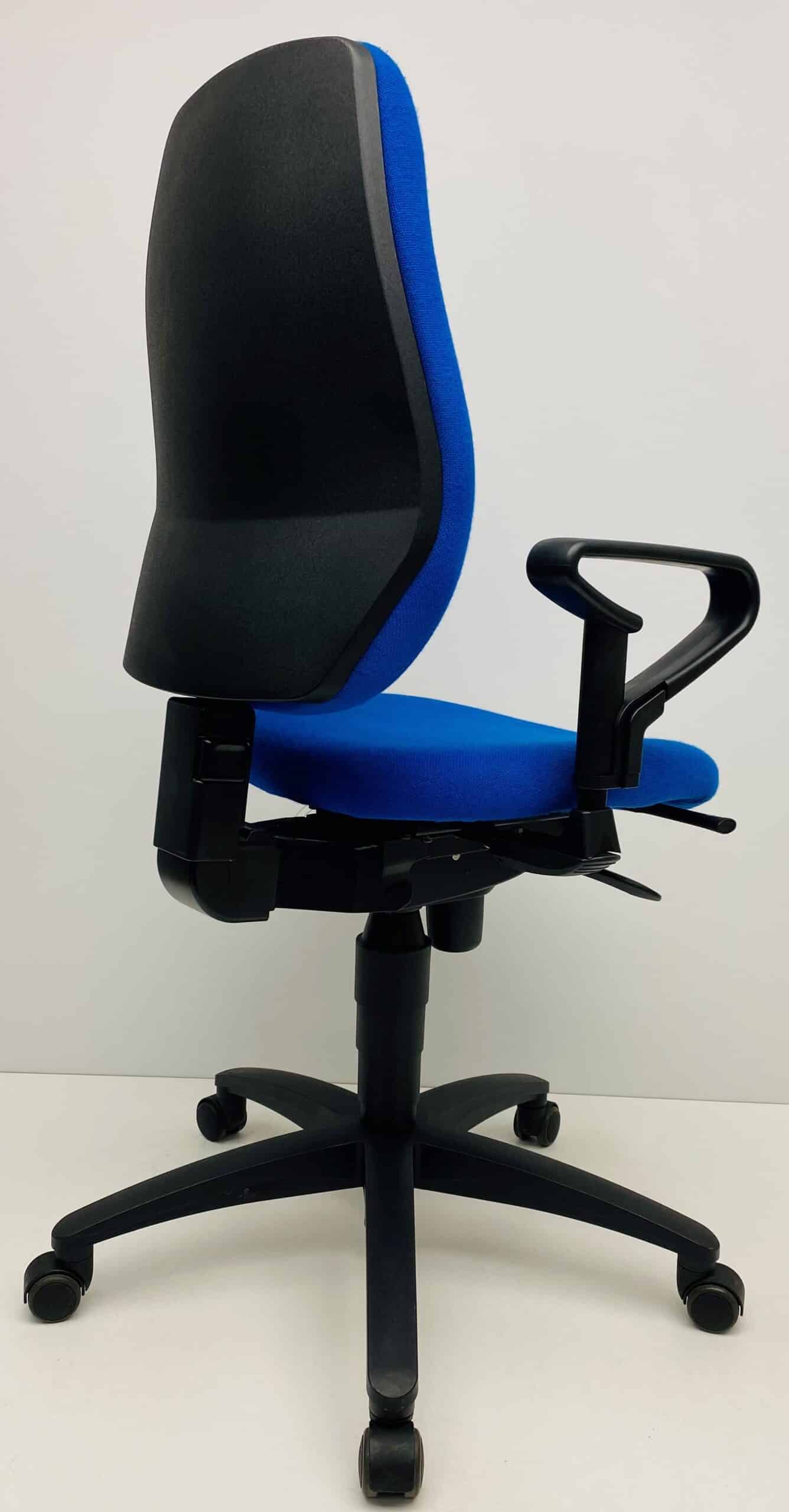 Bureaustoel Dauphin blauw