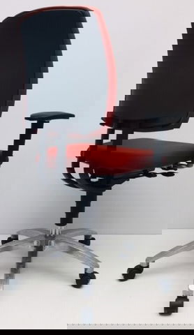 Bureaustoel Drabert Entrada rood