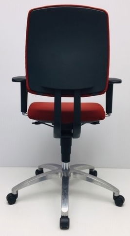 Bureaustoel Drabert Entrada rood