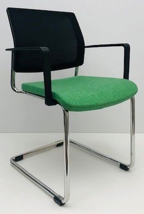 Vergaderstoel Gispen Zinn groen