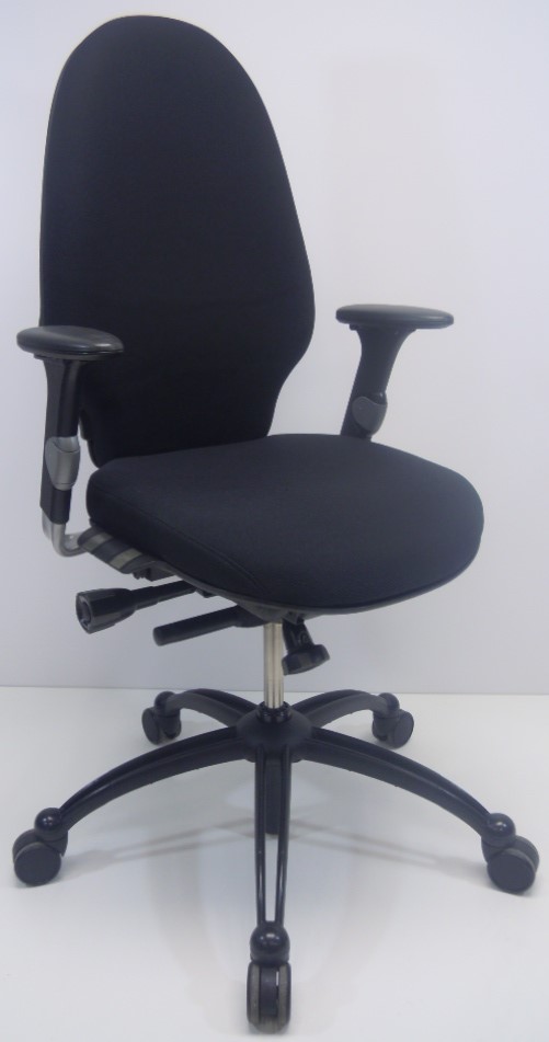 Bureaustoel RH Extend 120 Large zwart nieuwe stof