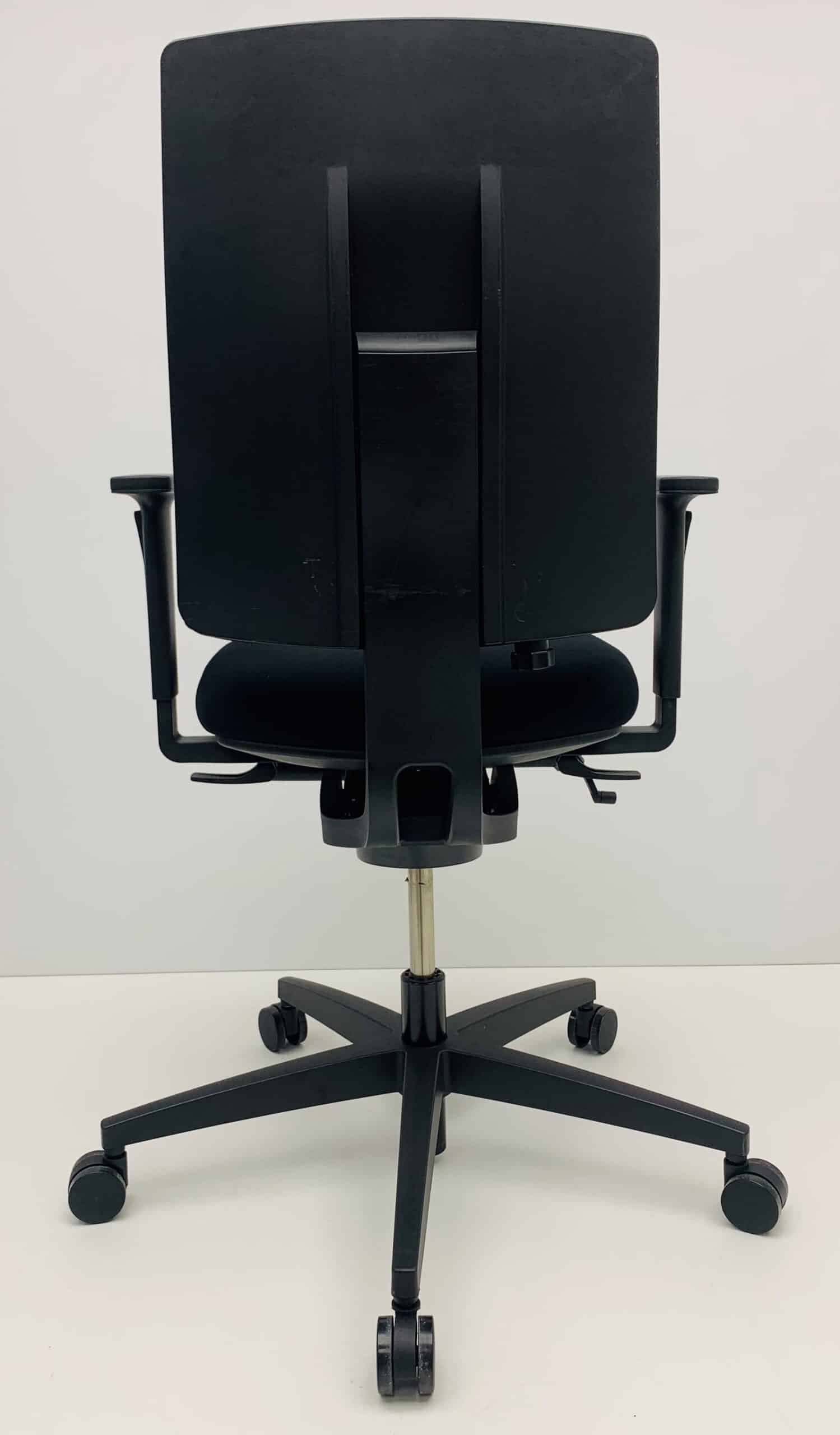 Bureaustoel Viasit Linea zwart nieuwe stof