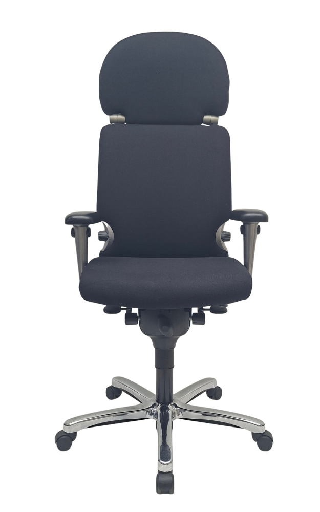 Bureaustoel Comforto 77 met hoofdsteun.