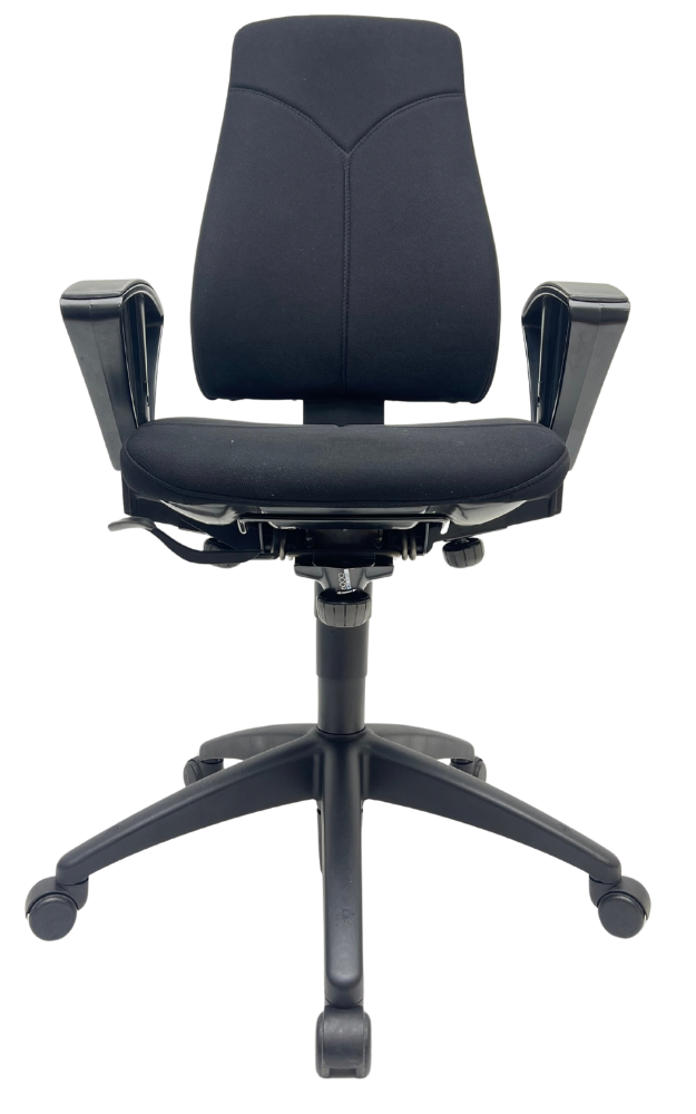 Bureaustoel Kinnarps 6000 Freefloat hoog voetkruis