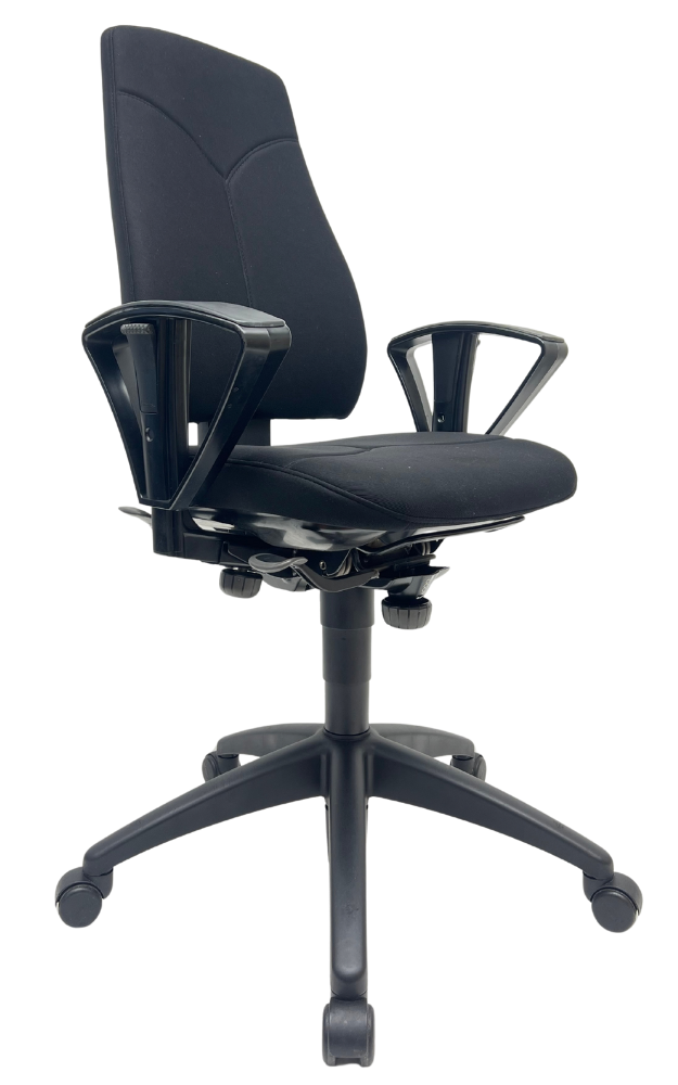 Bureaustoel Kinnarps 6000 Freefloat hoog voetkruis