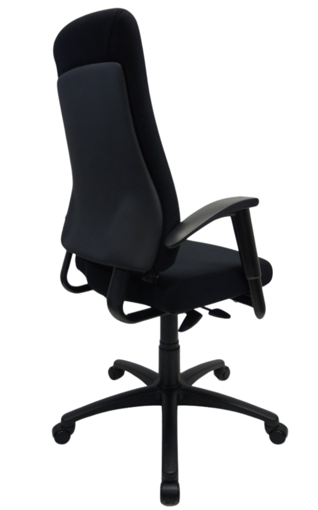 Bureaustoel BMA Axia Office extra hoge rug nieuwe stof