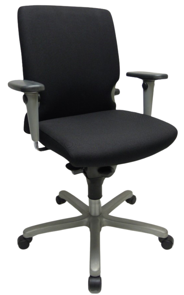 Bureaustoel Comforto 77 zwart tempur zitting