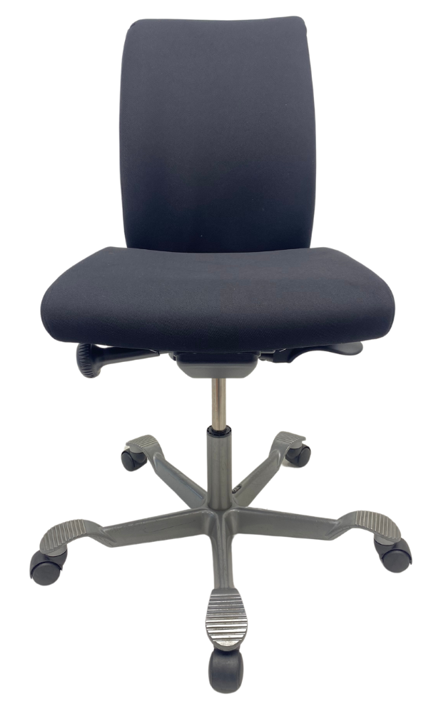 Refurbished Bureaustoel HAG H05 grijs voetkruis