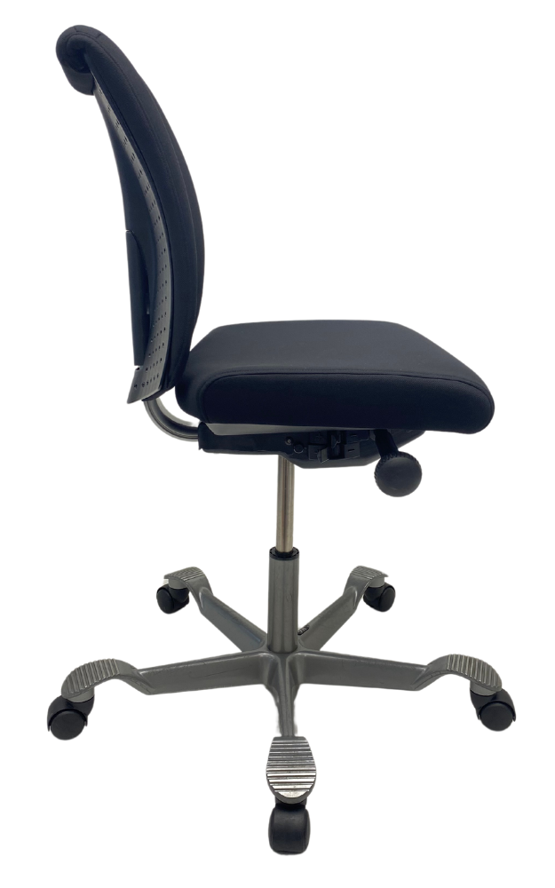 Refurbished Bureaustoel HAG H05 grijs voetkruis