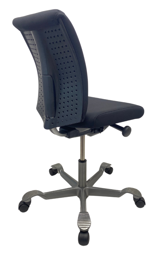 Refurbished Bureaustoel HAG H05 grijs voetkruis