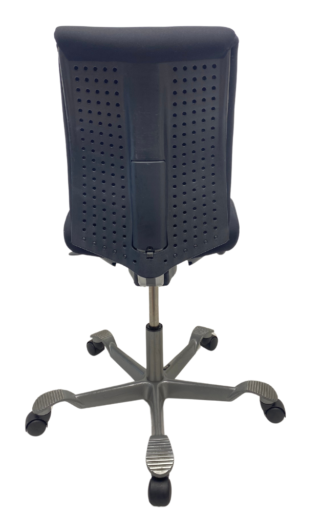 Refurbished Bureaustoel HAG H05 grijs voetkruis