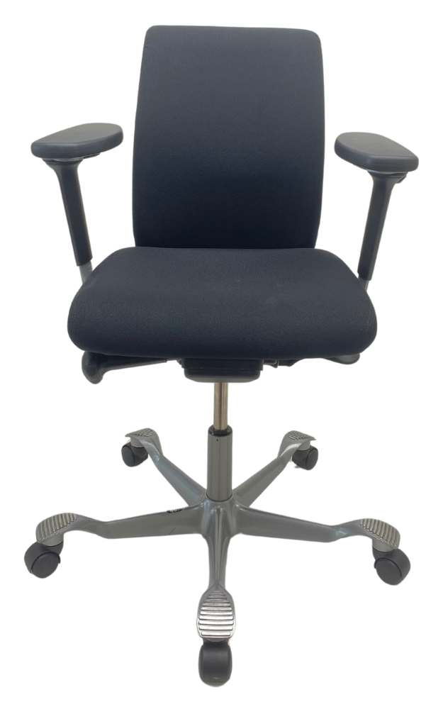 Refurbished Bureaustoel HAG H05 swingback 4D armleggers