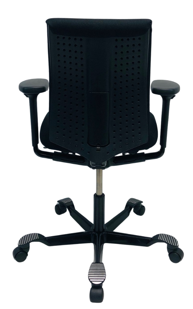 Bureaustoel HAG H05 zwart voetkruis