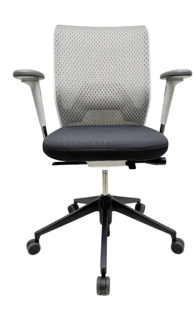 Refurbished Bureaustoel Vitra ID Mesh grijs