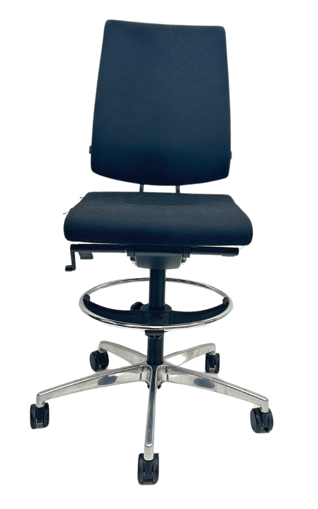 Refurbished Loketstoel Sedus Black Dot 102 chroom voetkruis