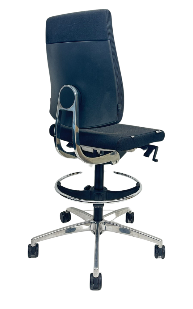 Refurbished Loketstoel Sedus Black Dot 102 chroom voetkruis