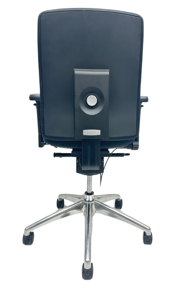 Refurbished Bureaustoel Jetchair 14 chroom voetkruis 3D armleggers