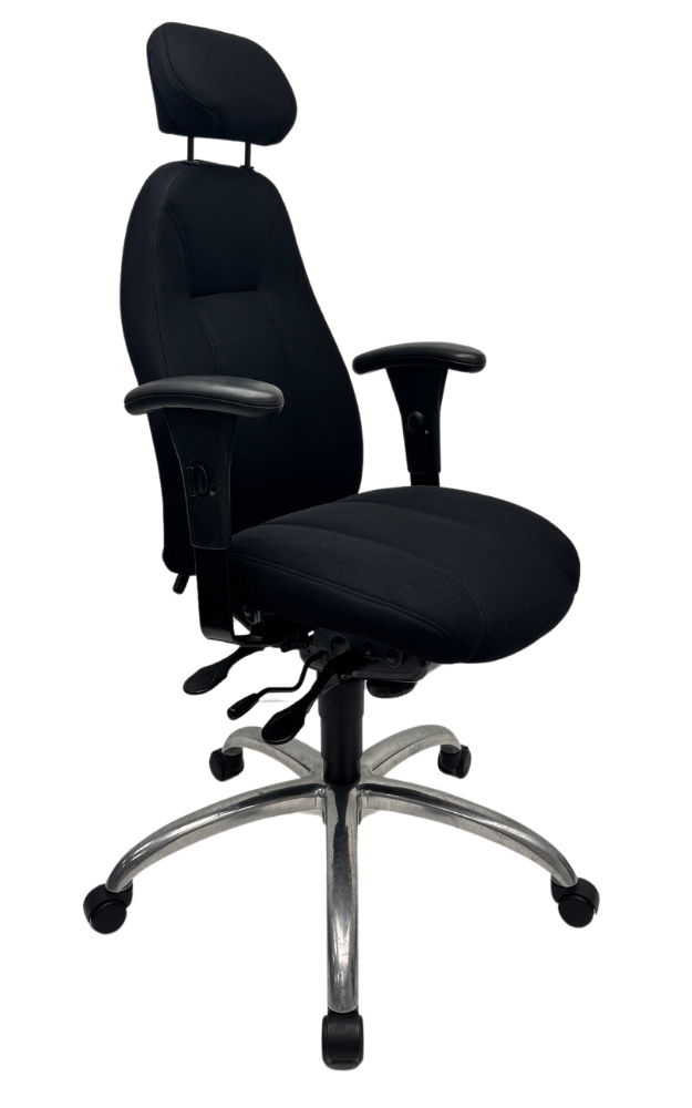 Bureaustoel Malmstolen 4000 met hoofdsteun