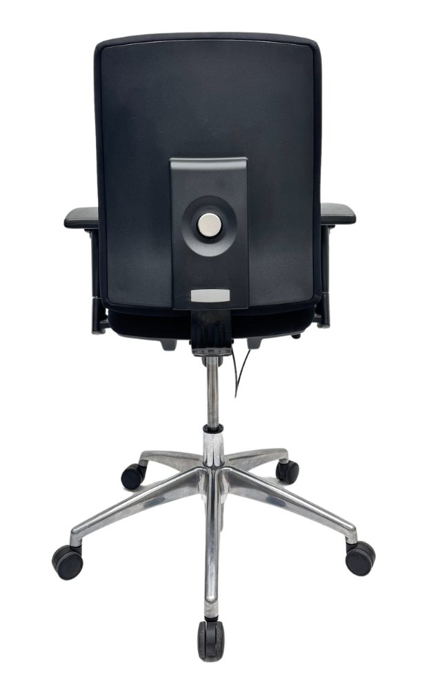 Refurbished Bureaustoel Jetchair 14 chroom voetkruis