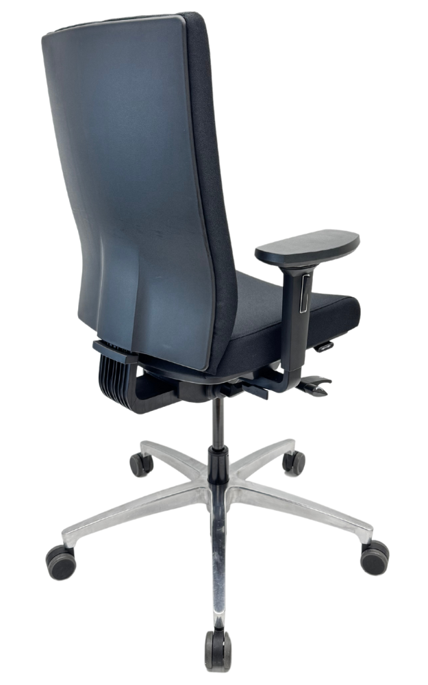 Refurbished Bureaustoel Dauphin Just chroom voetkruis