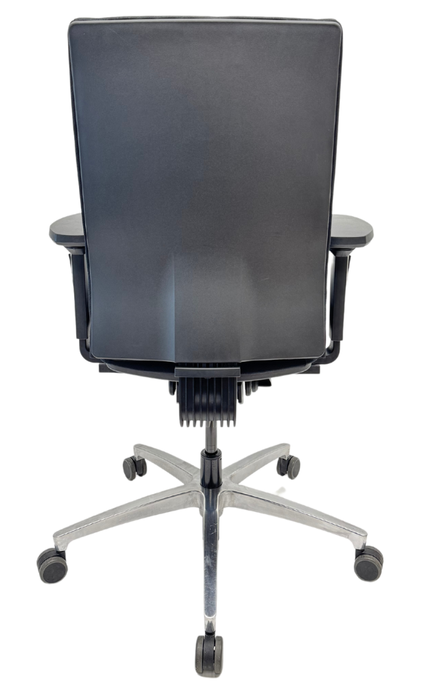 Refurbished Bureaustoel Dauphin Just chroom voetkruis