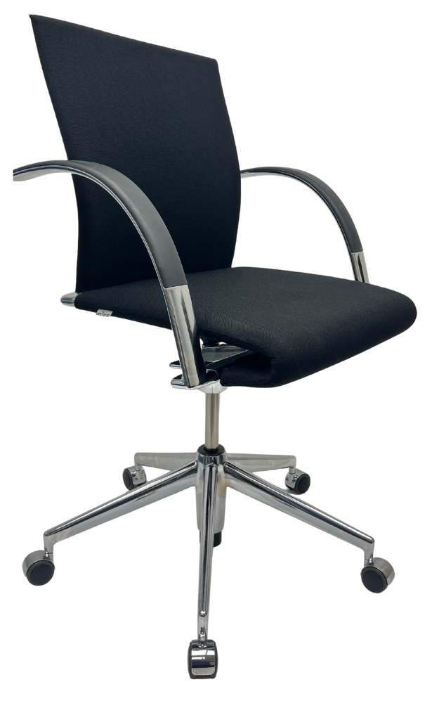 Refurbished bureaustoel Ahrend 350 Chroom onderstel