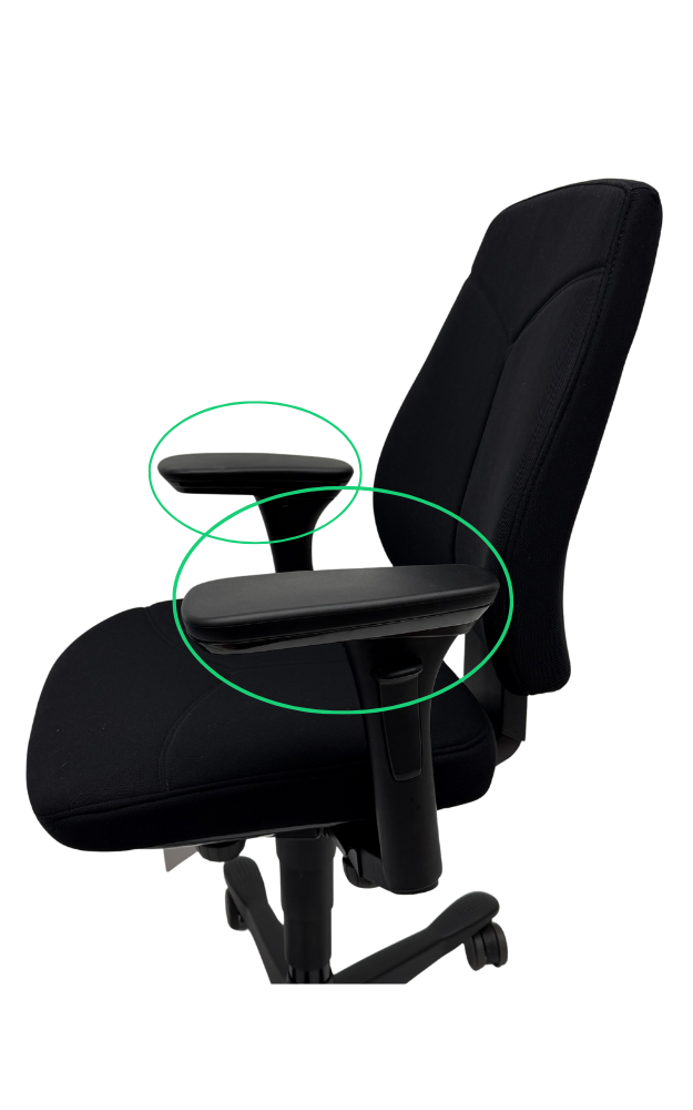 Kinnarps 6000 4D armleuningen set armpads