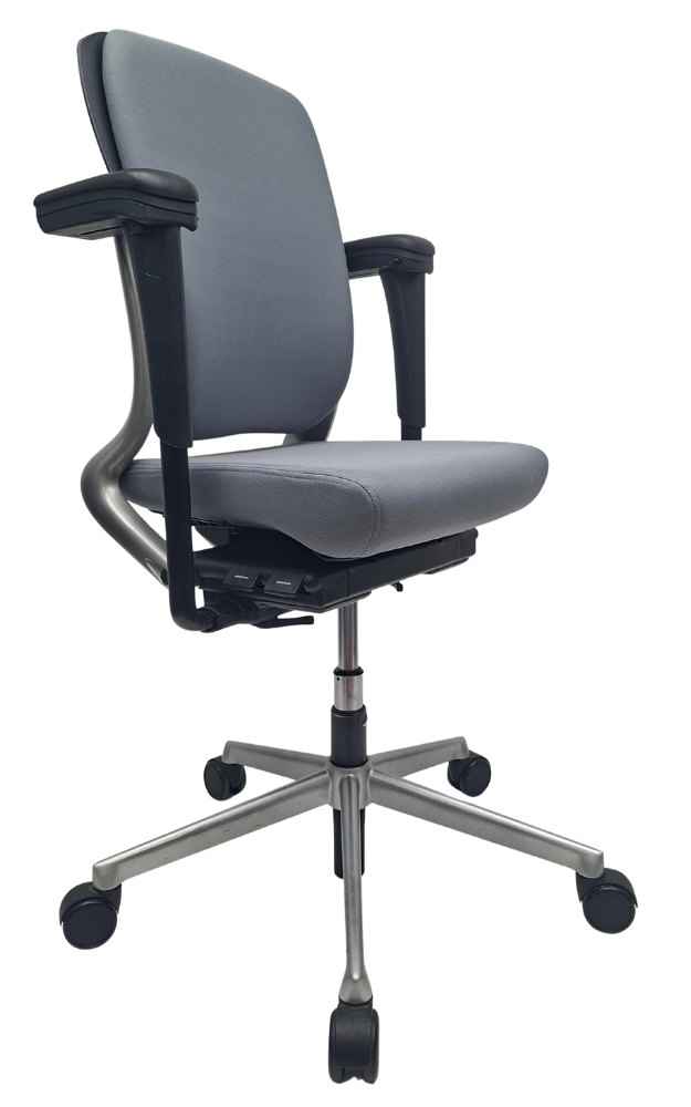 Refurbished Bureaustoel Ahrend 230 lichtgrijs