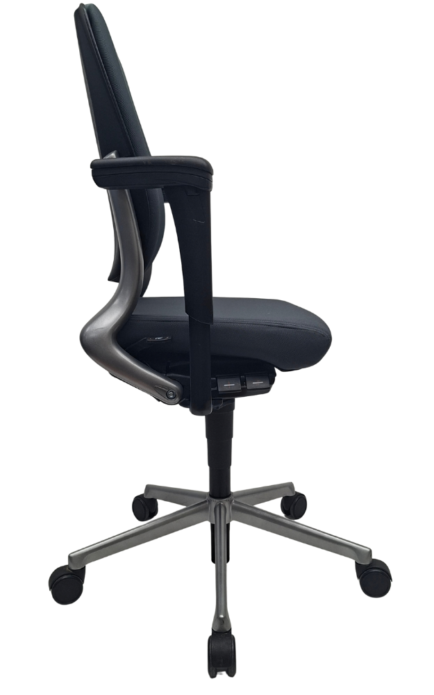 Refurbished Bureaustoel Ahrend 230 donkergrijs