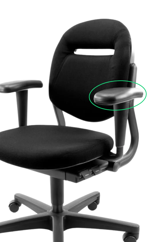 Ahrend 220 zachte armleuning armpad