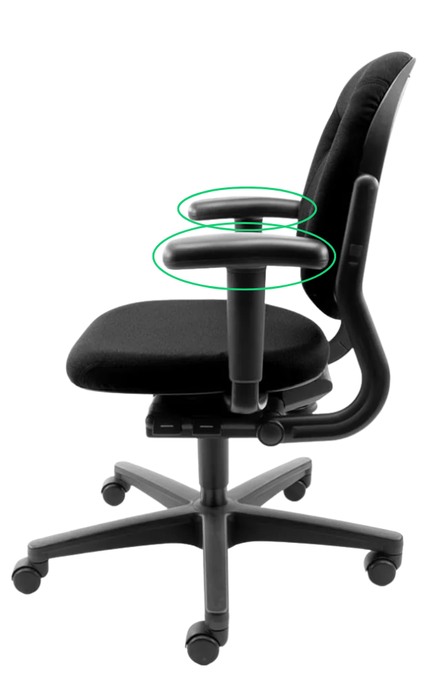 Ahrend 220 zachte armleuning armpad