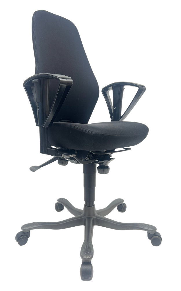 Bureaustoel Kinnarps 6000 Freefloat plus grijs voetkruis