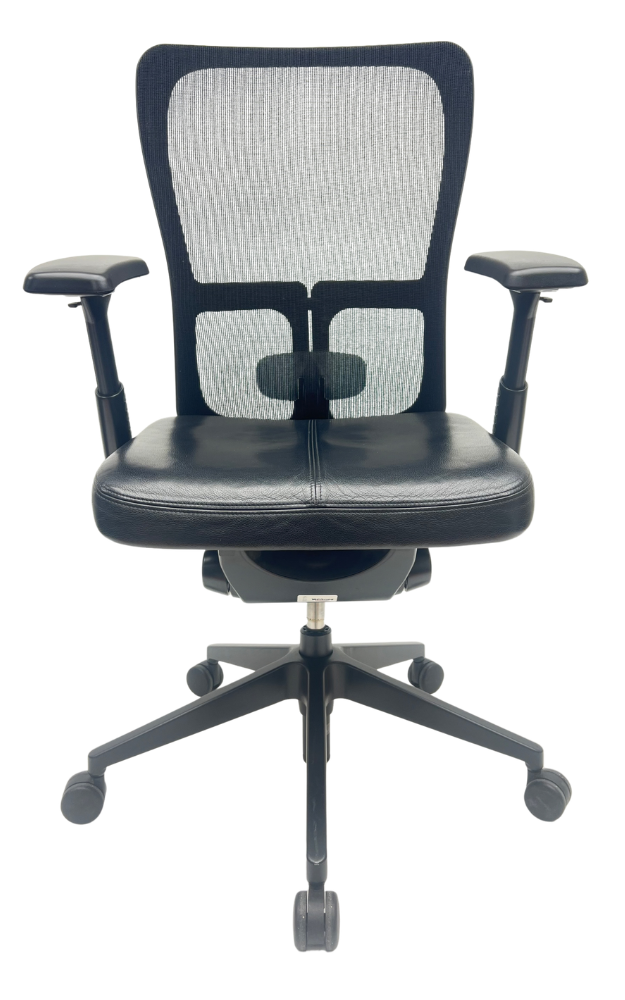 Bureaustoel Comforto 89 Zody zwart leer